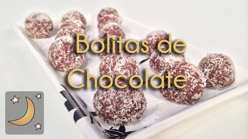Bolitas de Chocolate bañadas en Coco