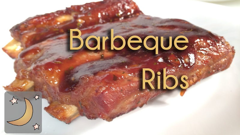 Costillas Barbacoa - BBQ Barbecue Ribs