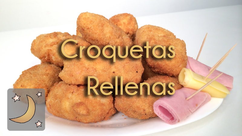 Croquetas de Papa con Jamón y Queso