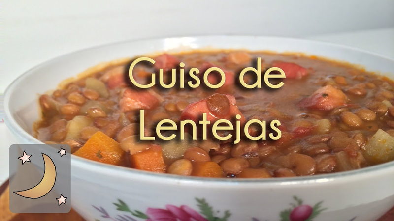Guiso de Lentejas con Tocino