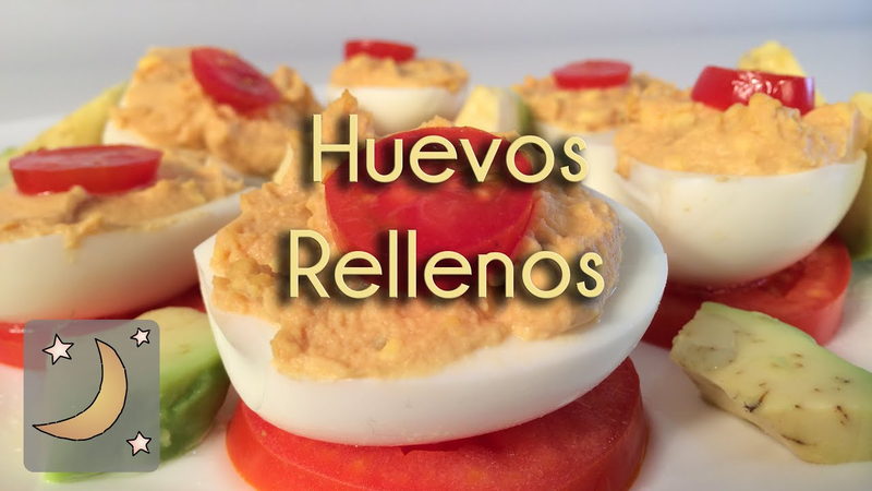 Huevos Rellenos - Receta Navideña