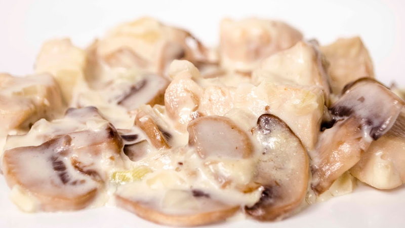 Pollo al Champignon