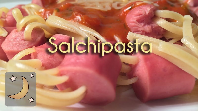 Salchipasta! Fideos con salchichas para los niños